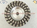 Double Row Diamond Turbo Cup Wheel Diamond Tool