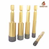 Vacuum Brazed Diamond Core Drill Bits for Ceramic Porcelain Tile Drilling