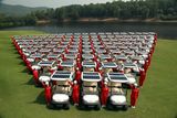 Solar Power 2 Seater Electric Golf Carts