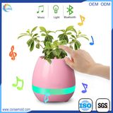 Smart Bluetooth Speaker LED Touch Music Flower Pot