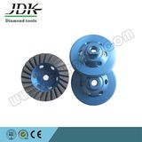 Single Row Steel Base Turbo Segment Diamond Cup Wheel