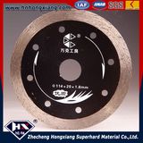 Continuous Rim Edge Diamond Saw Blade for Hard Stone