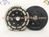 Double Row Diamond Cup Wheel for Concrete Diamond Tool Silver Brazed