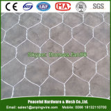 Double Twist PVC Galfan Galvanized Coated Hexagonal Wire Mesh Gabion