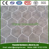 Double Twist PVC Galfan Galvanized Coated Hexagonal Wire Mesh Gabion