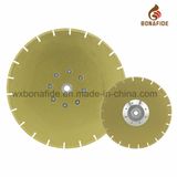 Vacuum Brazed Diamond Blade Segment U Solt with Flange