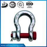 Carbon Steel Bending Forging Tackle Rigging Shackles for Ship