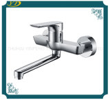 Good Performance Brass Long Spout Wall Mounted Bathroom Kitchen Faucet
