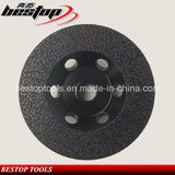 Vacuum Brazed Cup Shape Diamond Grinding Wheel for Concrete