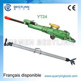 High Performance Underground Pneumatic Yt24 Pusher Leg Rock Drill