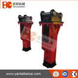 Silent Excavator Hydraulic Rock Breaker Hammer with Chisel