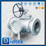 Didtek Carbon Steel Flange Three Way Ball Valve