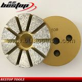 3inch Long Lifespan Metal Back Diamond Concrete Grinding Disc