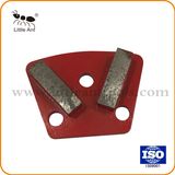 Good Quality Trapezoid Metal Diamond Grinding Plate for Concrete