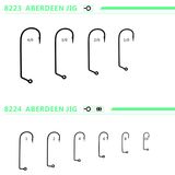 Wholesale Carbon Steel 90 Degree Fishing Aberdeen Jig Hooks