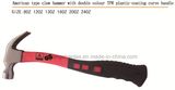 Hammer Good Quality Claw Hammer with Curve TPR Handle