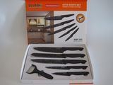 Stainless Steel Kitchen Knives Set with Painting No. Kns-7c06