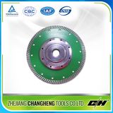 180mm Colding Pressing Tubor Wave Diamond Saw Blade