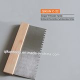 C-22 Construction Decoration Paint Hardware Hand Tools Wooden Handle Normal Polished Carbon Steel Putty Knife