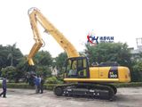 PC360 Long Reach Boom Excavator Hammer The 12m Steel Plate