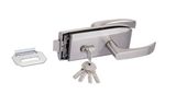 Economic Zinc Glass Door Lock & Glass Hardware