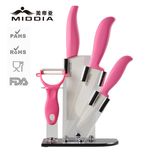 5PCS China Best Kitchen Knife Set with Block