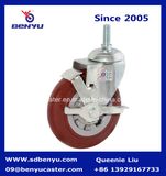 Medium Duty Swivel Caster Wheel with Side Brake