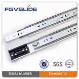 45mm Cold Roll Steel Ball Bearing Drawer Slides Self Closing