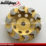 10 Arrow Segment Cup Grinding Wheel for Concrete