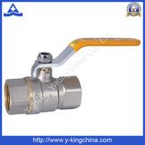 Brass Plumbing Water Control Ball Valve with Factory Price (YD-1021)