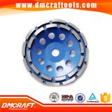 Double Round Diamond Grinding Cup Wheel