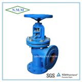 Cast Iron Flange Ends Angle Type Globe Valve