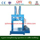 Single Knife Rubber Cutting Machine / Blade Hydraulic Rubber Bale Cutter