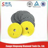 Resin Bond Flexible Diamond Polishing Pads for Angle Grinding Granite