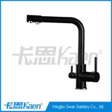 RO System 3 Ways Drinking Black Surface Water Tap