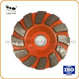 Concrete and Stone Polish Segmented Diamond Cup Grinding Wheel