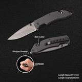 Survival Knife with Carbide Window Breaker (31016CBD)