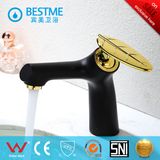 2017 New Design Black Color Brass Basin Faucet (BM-B10085K)