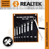 Double Ring Wrench Set with Fully Polished