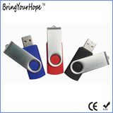 Popular Metal Swivel USB Flash Drive Pen Drive (XH-USB-001)