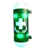 Capsule Size LED Pharmacy Cross Sign