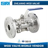 Threee Piece Stainless Steel Flanged Ball Valve