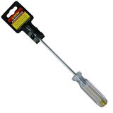 Hand Tools 6*150mm Transparent Handle Flat/Straight/Slotted Head Screwdriver