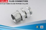 China Wholesale Custom Brass Carbon Steel Adapter Hydraulic Fitting