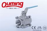 3 PC Stainless Steel Ball Valve