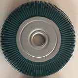 Custiomized Professional Decarburization Wire Steel Brush Zipper Surface Polishing Brush