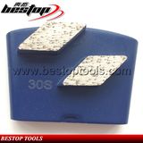 Diamond HTC Rhombus Grinding Shoe for Terrazzo Concrete Floor Grinding