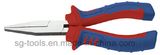 Flat Nose Plier with Nonslip Handle, Hand Working Tool