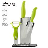 Ceramic Houseware for Fruit Knife+Cleaver Knife+ Kitchen Peeler Knife Set