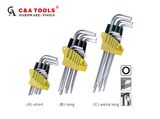 9PC Hex Key Wrench Set